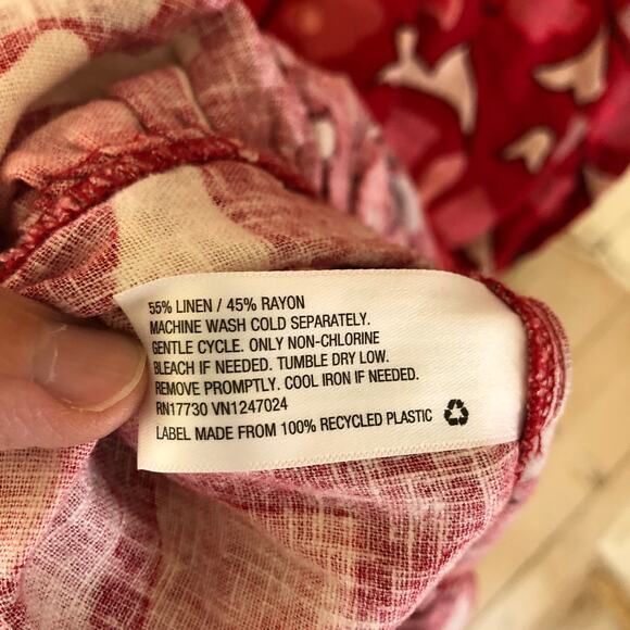 Rhode x Target NWT Women's Large Zinnia Floral Print Bell Sleeve Midi Dress 8 - Picture 10 of 13